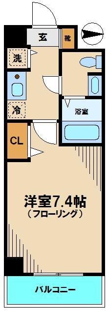 フォルマーレ新中野の物件間取画像