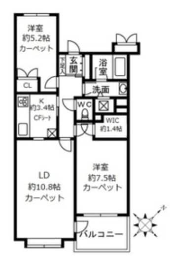 パーク・ハイム善福寺公園の物件間取画像