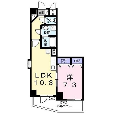 アークシティ野方の物件間取画像