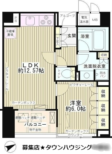 エル・セレーノ西早稲田の物件間取画像