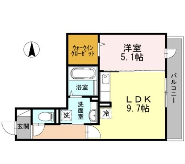 レユシールの物件間取画像