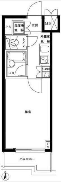 ルーブル野方参番館の物件間取画像