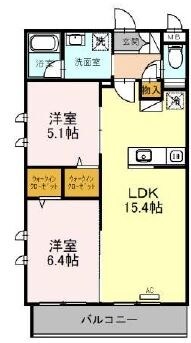 センカの物件間取画像