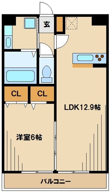 ロイヤルローズの物件間取画像