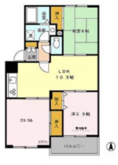 リ・ヴラン東川口２の物件間取画像