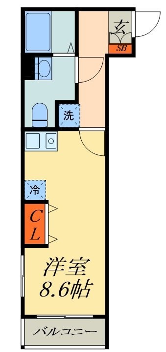 エミネックス蕨の物件間取画像