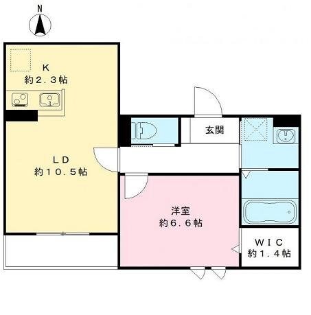 Ｐａｓｓａ　ｃａｇｌｉａの物件間取画像