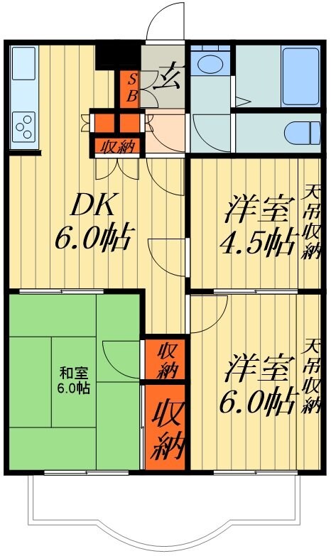 センチュリー川口の物件間取画像