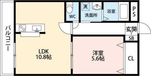 マンションプラティーノの物件間取画像