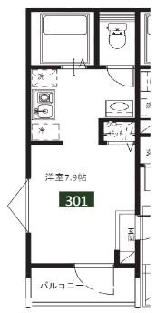 MELDIA北戸田の物件間取画像