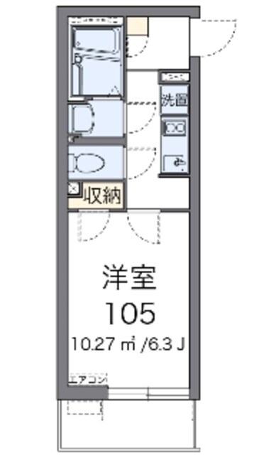 クレイノルミエール蕨の物件間取画像