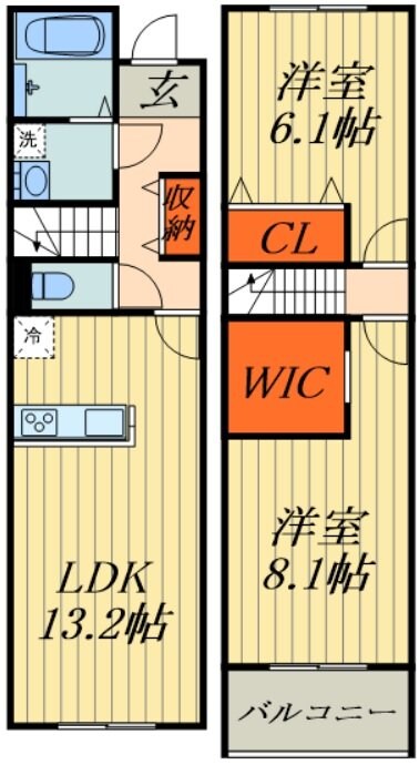 川口市差間新築計画の物件間取画像