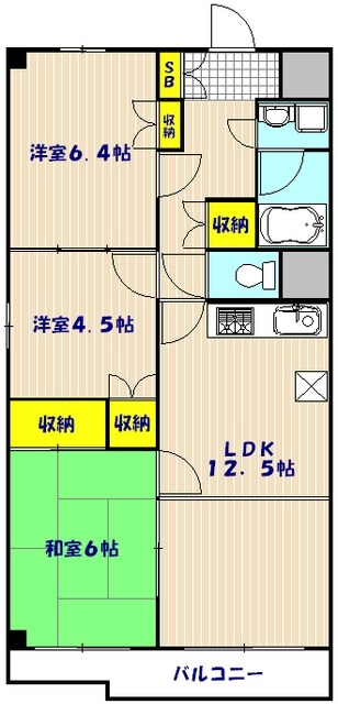 ヴァーテクスカワグチの物件間取画像