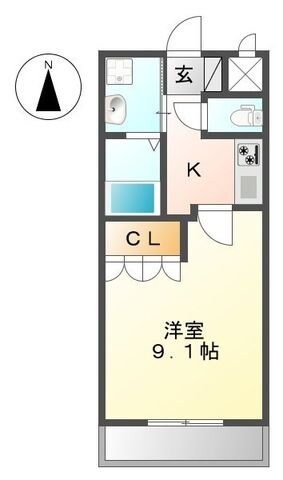 アイディールの物件間取画像