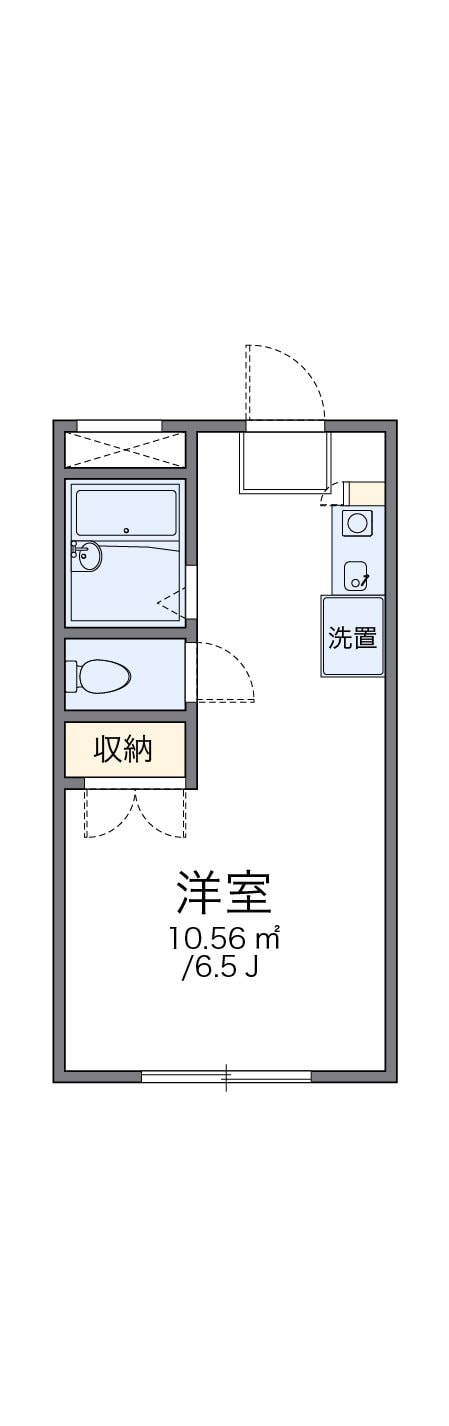 レオパレスルミエールの物件間取画像