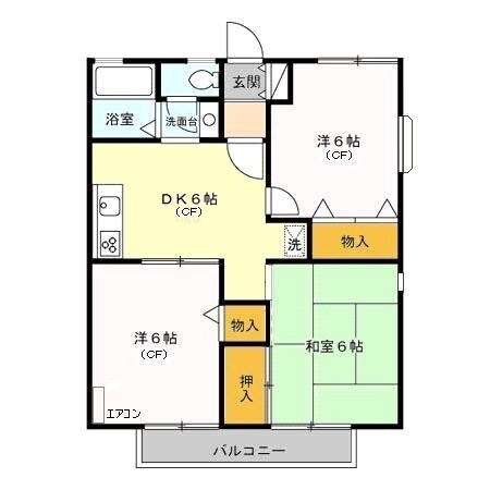 メゾンロータスの物件間取画像