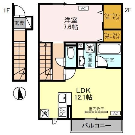 （仮）D-ROOM上戸田5丁目の物件間取画像