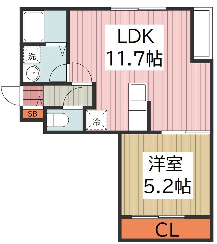 ピオーネIの物件間取画像