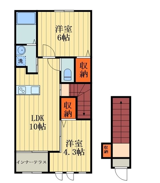 フレシール　町谷の物件間取画像