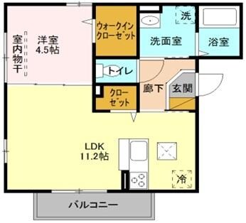 ソレーユヒロの物件間取画像