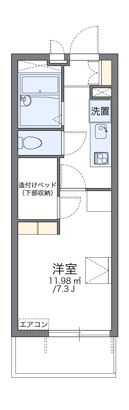 レオパレスメゾン浦和の物件間取画像