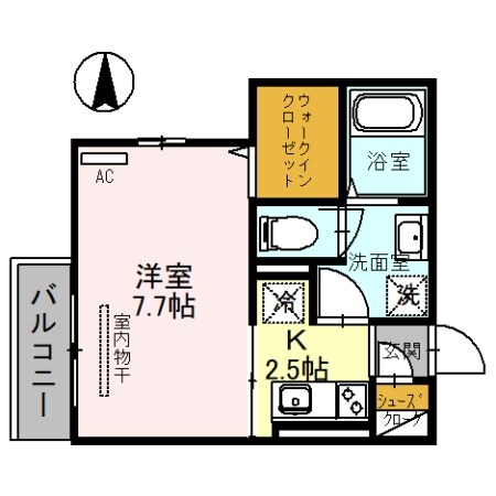 Cast-metalの物件間取画像