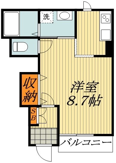 Ｓａｇｉｔｔａｒｉａ（サジタリア）の物件間取画像