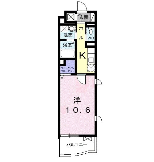 エクセレント　クローバーの物件間取画像