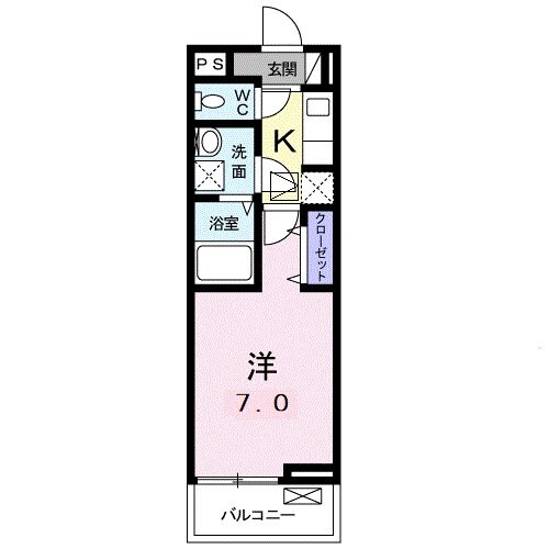 ヒルサイドハウスIIIの物件間取画像