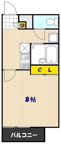 レオネクストリバーシティ本町の物件間取画像