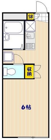 レオパレスプラムの物件間取画像