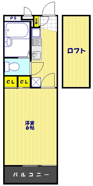 レオパレスパークサイドの物件間取画像