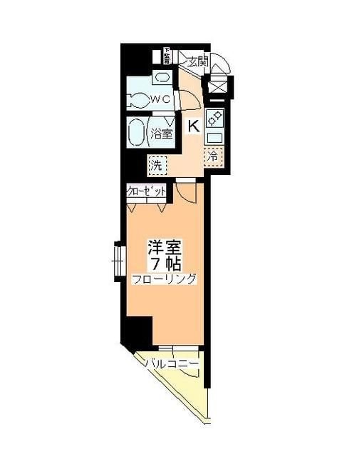 アルファコート西川口１２の物件間取画像