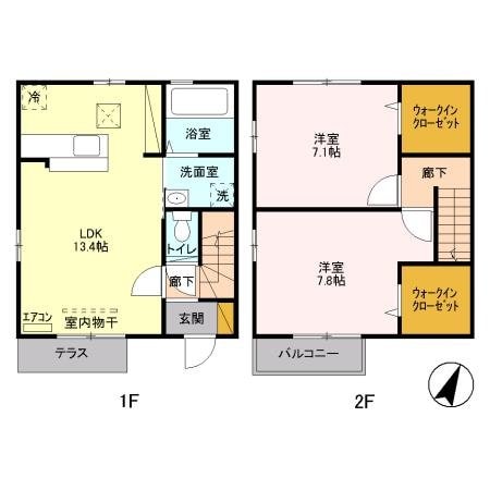 青楓館　弐番館の物件間取画像