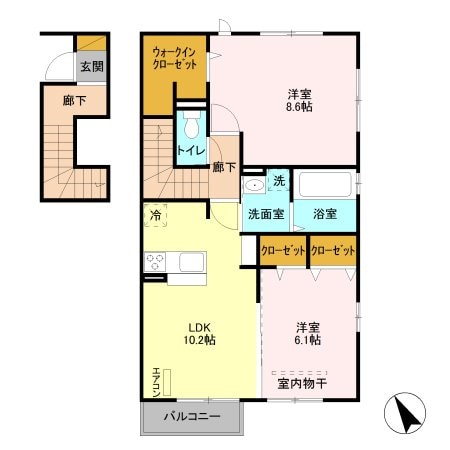 HANAの物件間取画像