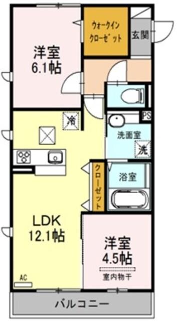 プレジオIIの物件間取画像