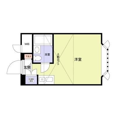 ベルシティ川口１号棟の物件間取画像