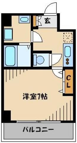 バージュアル浦和ウエストの物件間取画像