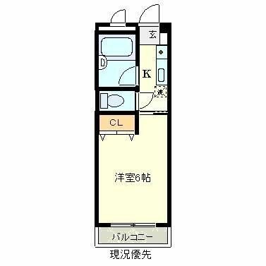 アガペーホームＫの物件間取画像