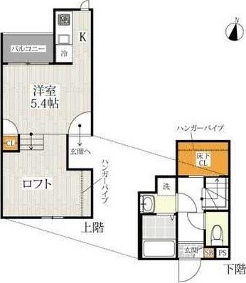 ＣＢ南与野コルザの物件間取画像