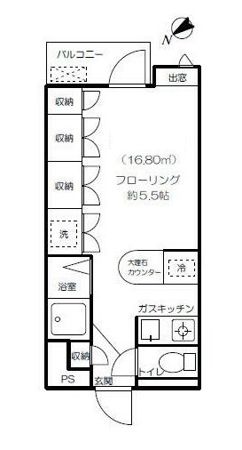 ベルフォーレの物件間取画像