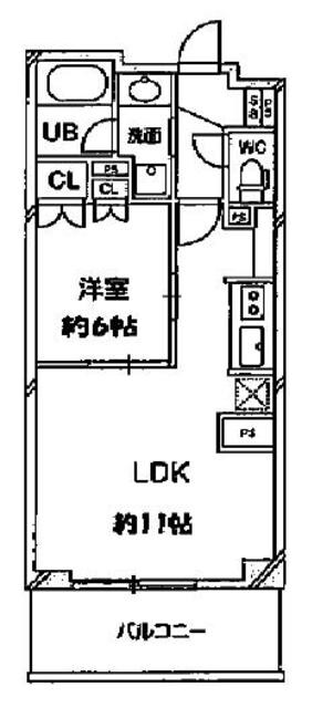 ドゥーエ大宮の物件間取画像