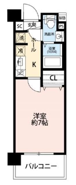 プレール・ドゥーク西川口IIの物件間取画像