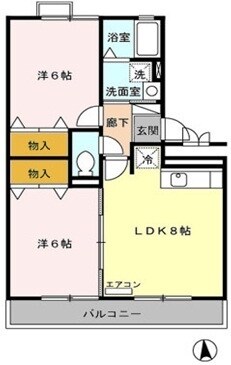 グランシャリオの物件間取画像