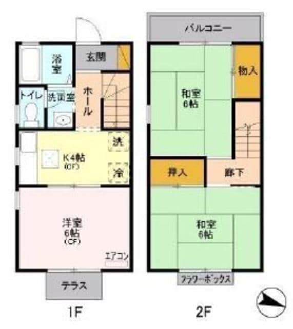 グリーンピア　壱番館の物件間取画像