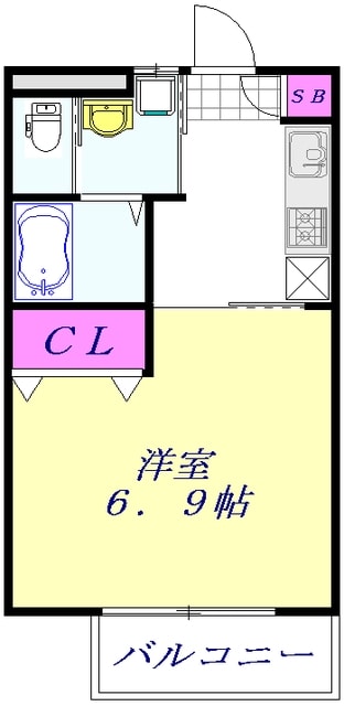 ルミエールコートＳの物件間取画像