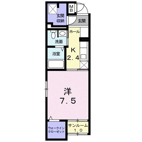 サンナップヒルズ　ＳＥＫＩ２の物件間取画像