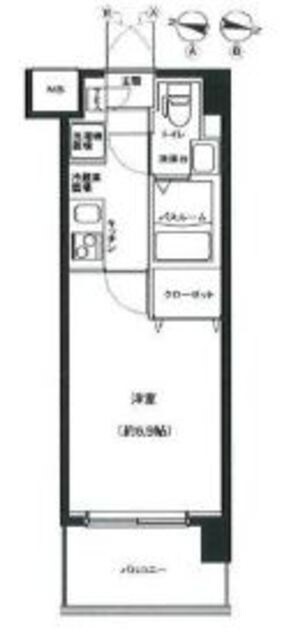 グランフォース西川口の物件間取画像