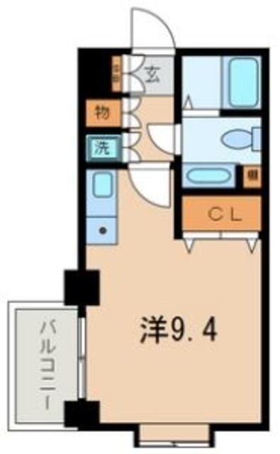 スクエアタワーの物件間取画像