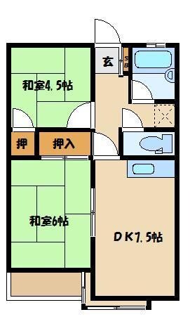 物件間取画像